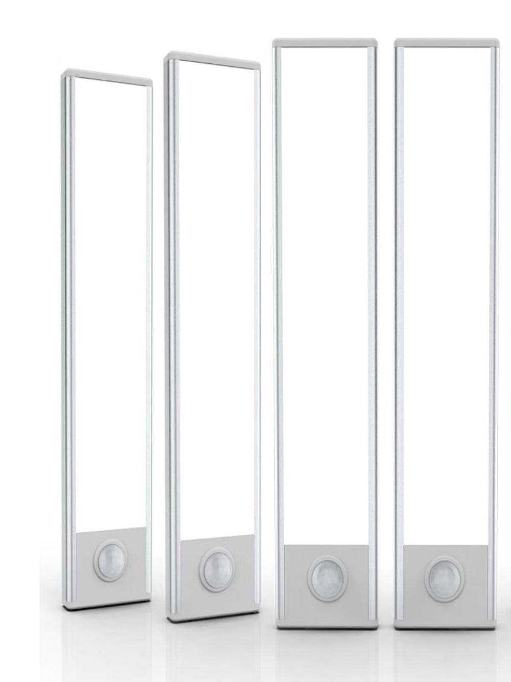 New Motion Sensor LED Closet Light - White (4-Pack) 7.78 inch